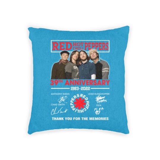 Discover Vintage Red Hot Chili Peppers By The Way Woven Pillows, Red Hot Chili Peppers Woven Pillows