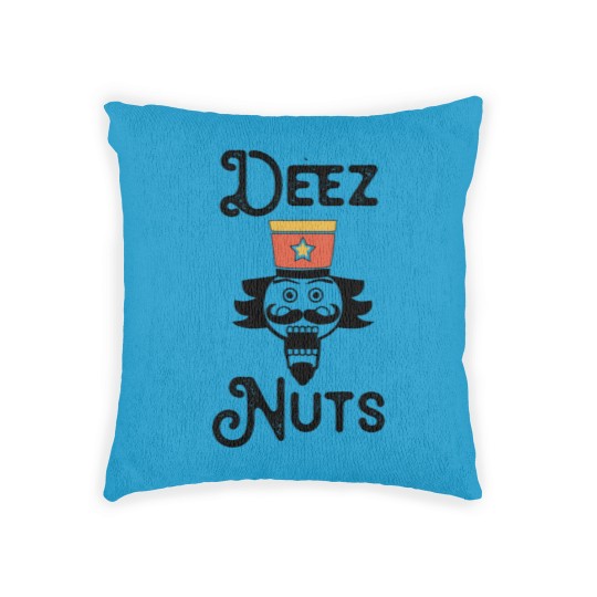 Discover Deez Nuts Nutcracker For Men Women Woven Pillows