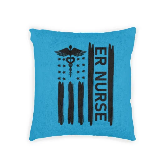 Discover ER Nurse Woven Pillows