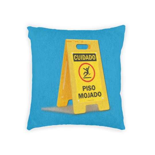 Discover wet floor Woven Pillows