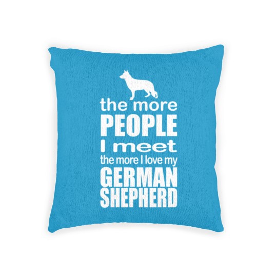 Discover German shepherd Dogs t Funky Jokes Woven Pillows
