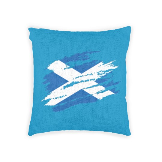 Discover Scottish Flag Scotland Football Rugby Cricket Woven Pillows