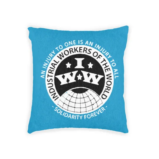 Discover Industrial Workers - Anarchist - Woven Pillows