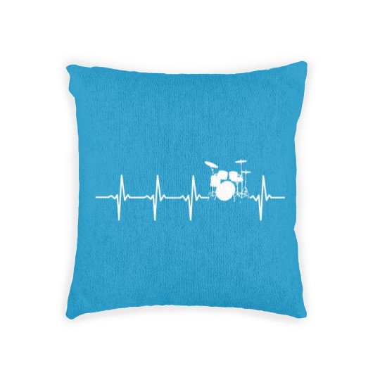 Discover Drummer Heartbeat Gift For Drummers & Percussionists - Drummer - Woven Pillows