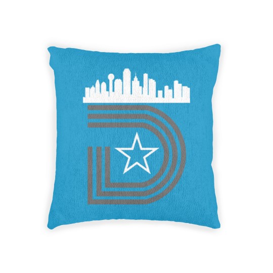 Discover Triple D Skyline (Various Colors Available) - Triple D Skyline And Mask - Woven Pillows