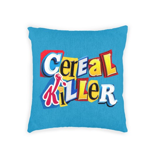 Discover Cereal Killer Graphic for the Cereal Lovers in your family Woven Pillows - Cereal Killer - Woven Pillows