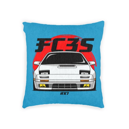 Discover White FC RX 7 - Fc Rx7 - Woven Pillows