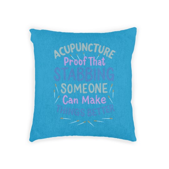 Discover Acupuncture Acupuncturist Woven Pillows