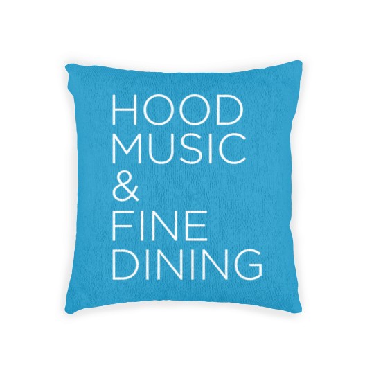 Discover HOOD MUSiC & FiNE DiNiNG Woven Pillows