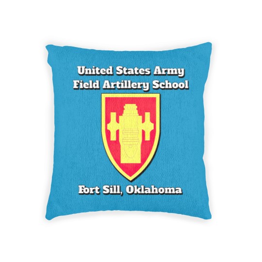 Discover Army Field Artillery School Fort Sill Oklahoma pro Woven Pillows