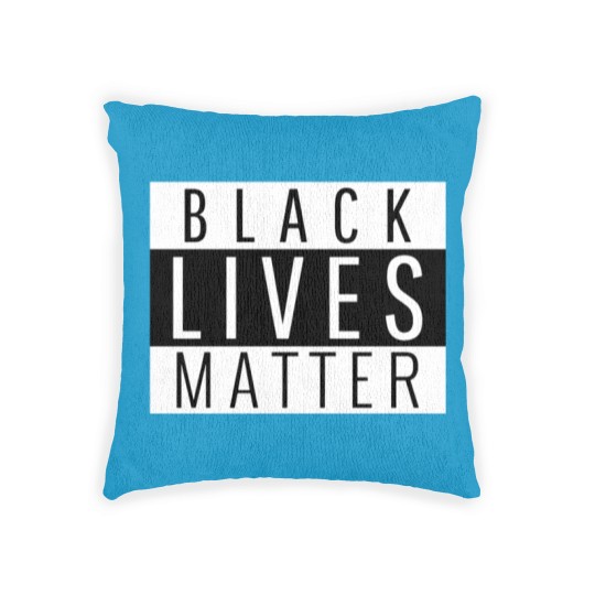 Discover black lives matter mask Woven Pillows