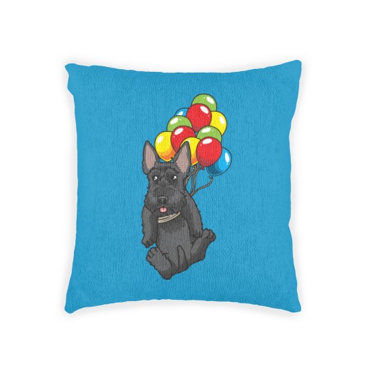 Discover Scottish Terrier funny Scottie Saying Woven Pillows