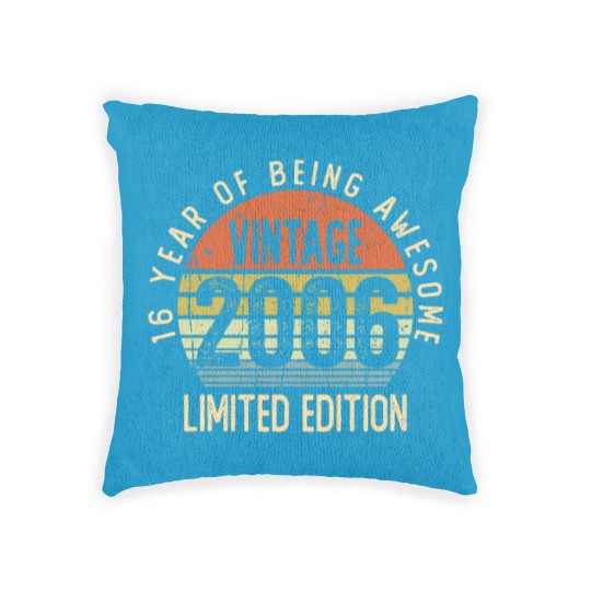 Discover 16 Year Old Gifts Vintage 2006  Woven Pillows