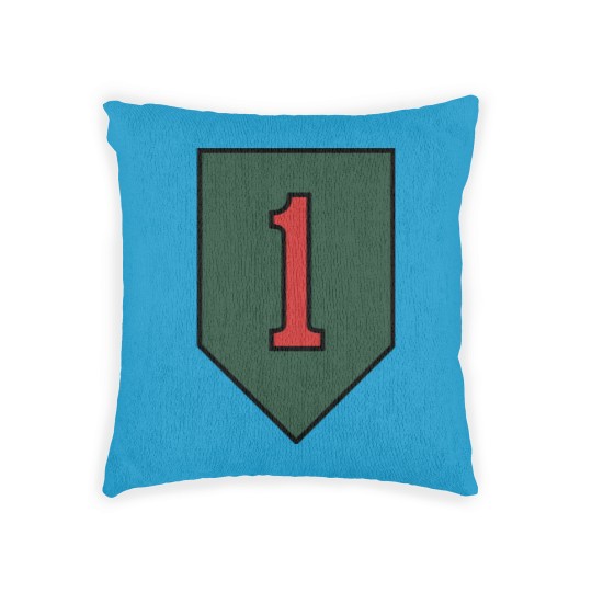 Discover "The Big Red One" 1st Infantry Division Insignia - Big Red One - Woven Pillows