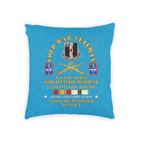 Discover 1st Bn, 60th Inf - 172nd In Bde - Ft Richardson AK Woven Pillows