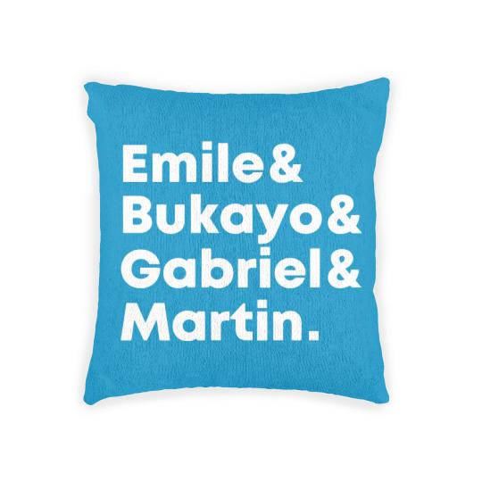 Discover Emile Bukayo Gabriel Martin Woven Pillows