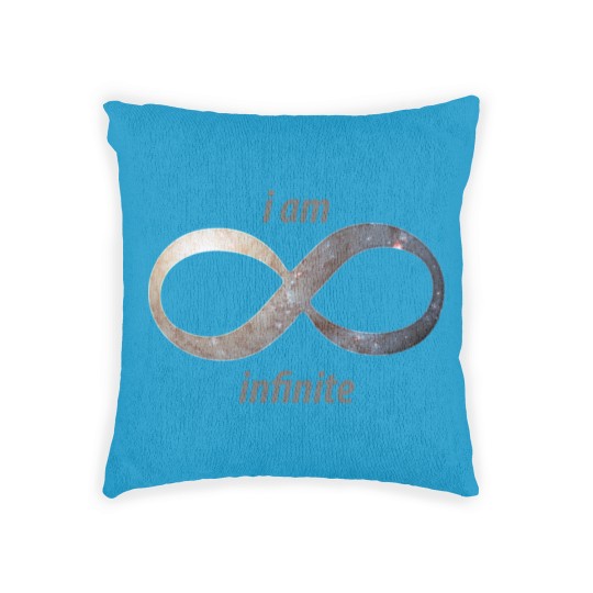 Discover i am infinite - infinity Woven Pillows