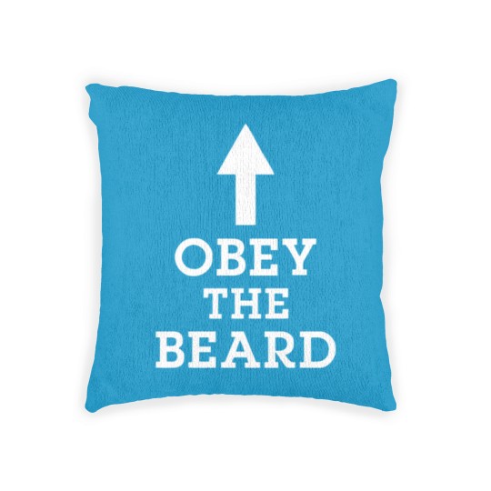 Discover Obey The Beard Funny Woven Pillows Woven Pillows