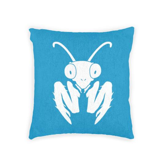 Discover Praying Mantis Front Woven Pillows