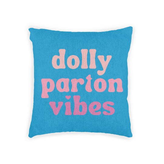 Discover Dolly Parton Vibes Woven Pillows | Dolly Parton Woven Pillows for Women | Unisex Graphic Woven Pillows | Retro Dolly Woven Pillows | Country Retro Style Woven Pillows