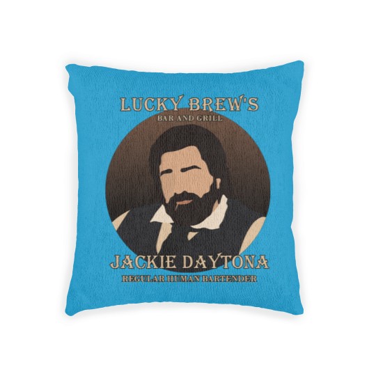 Discover Jackie Daytona - Regular Human Bartender - Jackie Daytona - Woven Pillows