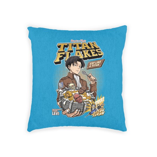 Discover Titan Flakes Shingeki no Kyojin Classic Woven Pillows