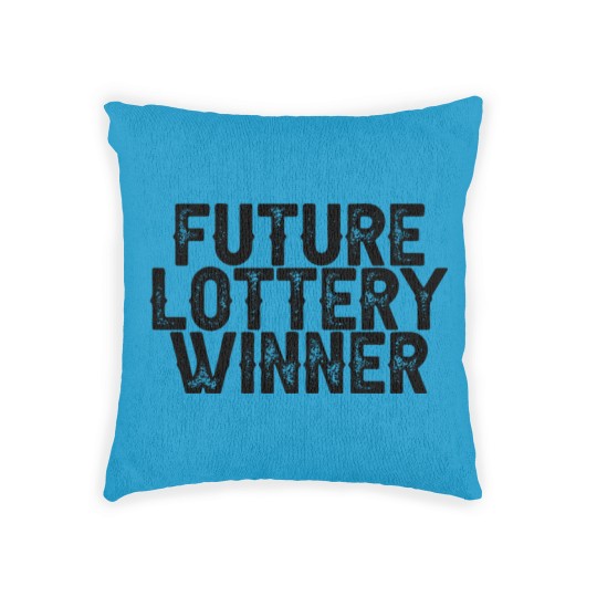 Discover Future Lottery Winner 3 Woven Pillows