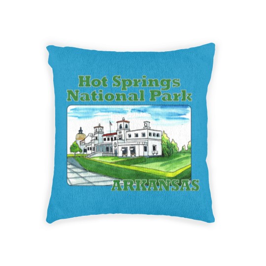 Discover Hot Springs National Park, Arkansas - Hot Springs National Park - Woven Pillows