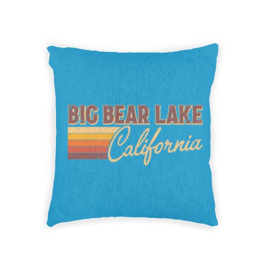 Discover Big Bear Lake California - Big Bear Lake California - Woven Pillows