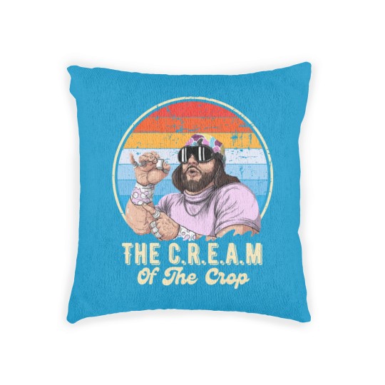 Discover The C.R.E.A.M of the crop Randy Savage legend - Macho Man - Woven Pillows