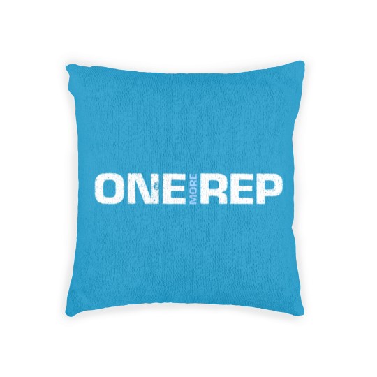 Discover One more Rep - Bodybuilding - Muscle - Bodybuilder Woven Pillows