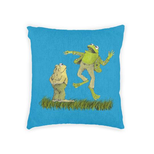 Discover Frog and toad are friends Woven Pillows