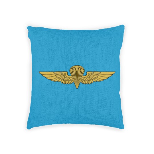 Discover Navy--Jump-Wings-0208 Woven Pillows