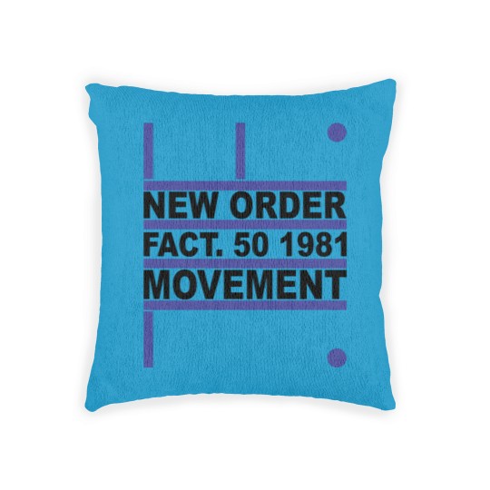 Discover New Order - Movement Woven Pillows