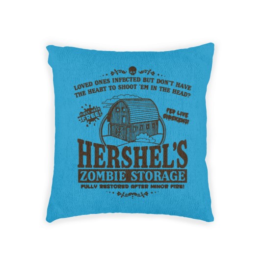 Discover Hershel's Zombie Storage - Hershels Zombie Storage - Woven Pillows