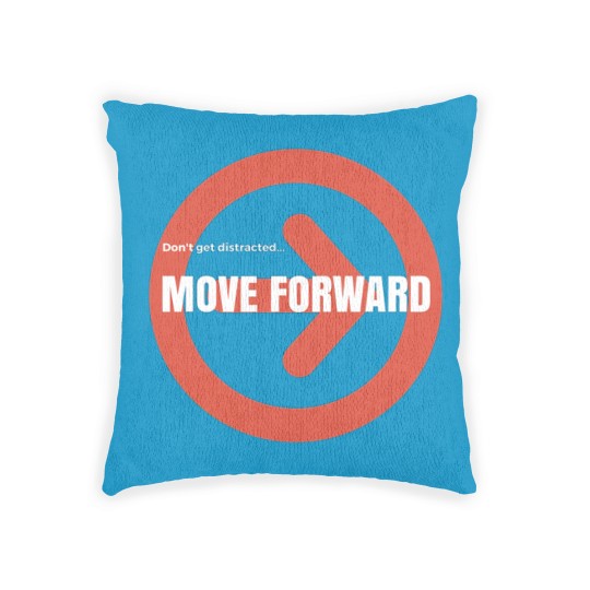 Discover Move Forward Woven Pillows