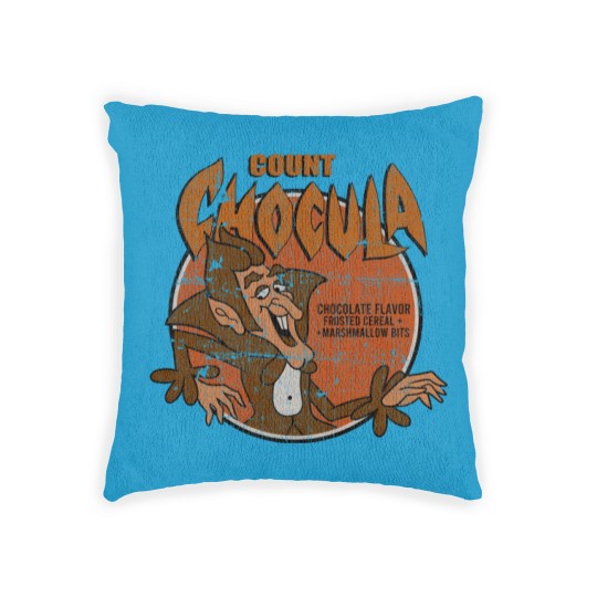 Discover Vintage Count Chocula - Cereal - Woven Pillows