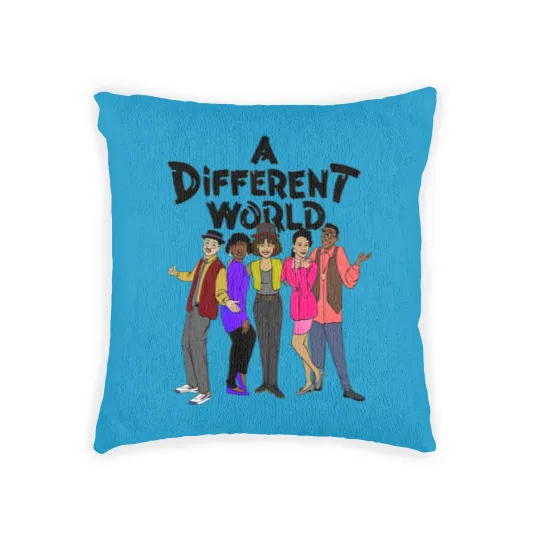 Discover Black Tv Shows A Different World Black TV Shows Woven Pillows