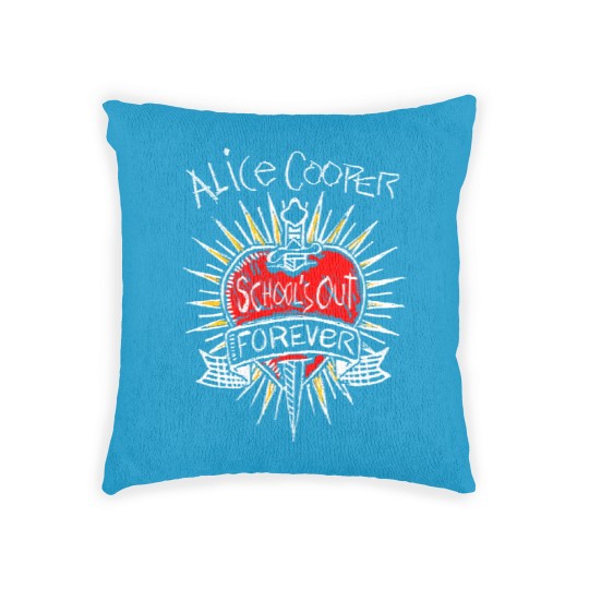 Discover Alice Cooper - Vintage School's Out Forever Woven Pillows