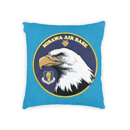 Discover Misawa Air Base Japan Us 35Th Fighter Wing Jasdf Woven Pillows