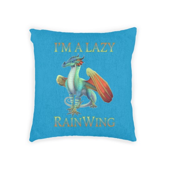 Discover I m A Lazy Rainwing Dragons Retro Wings Of Fire Woven Pillows