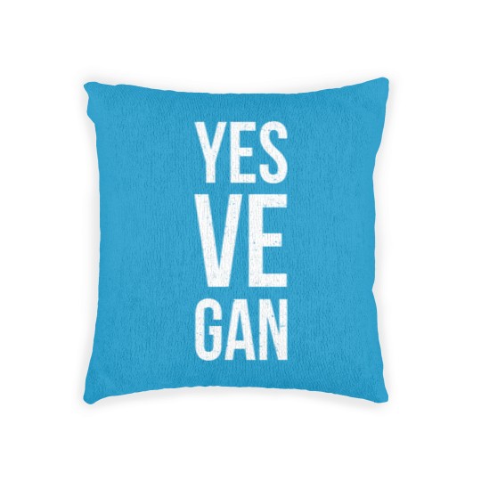 Discover Vegan Veganism Woven Pillows
