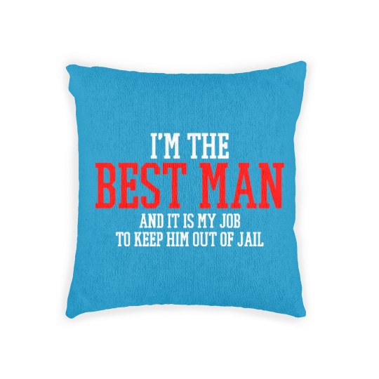 Discover Best Man Wedding Woven Pillows