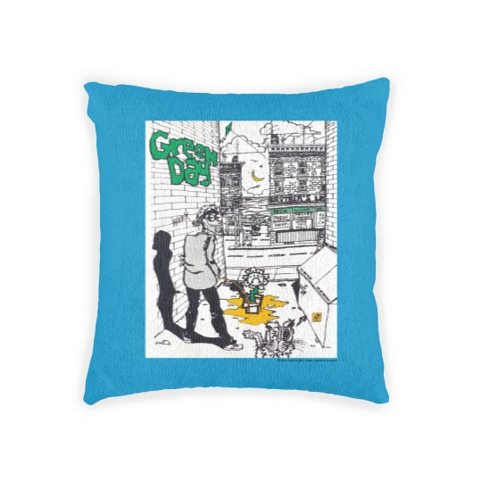 Discover vintage 1994 Green Day Woven Pillows