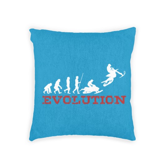 Discover Extreme Snowbike Evolution Snow Bike Sports Gift - Biking - Woven Pillows