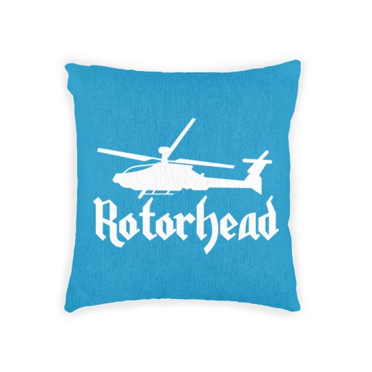 Discover Rotorhead Helicopter Pilot - Helicopter - Woven Pillows