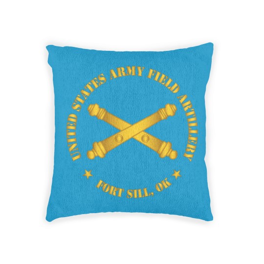 Discover Army US Army Field Artillery Ft Sill Ok w Branch Woven Pillows