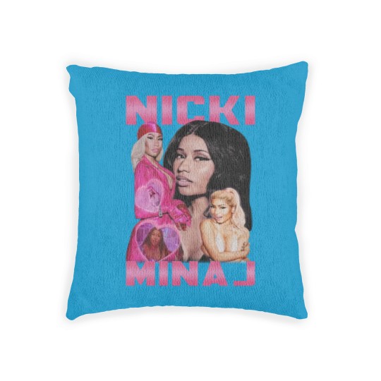 Discover Nicki Minaj Fan Movies RAP Hip-hop Woven Pillows