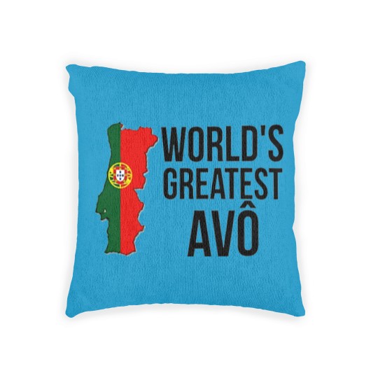 Discover Portuguese Grandpa Avô Woven Pillows