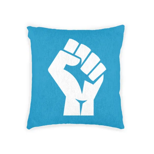Discover Black Power Fist, black lives matter, civil rights - Black Power Fist - Woven Pillows